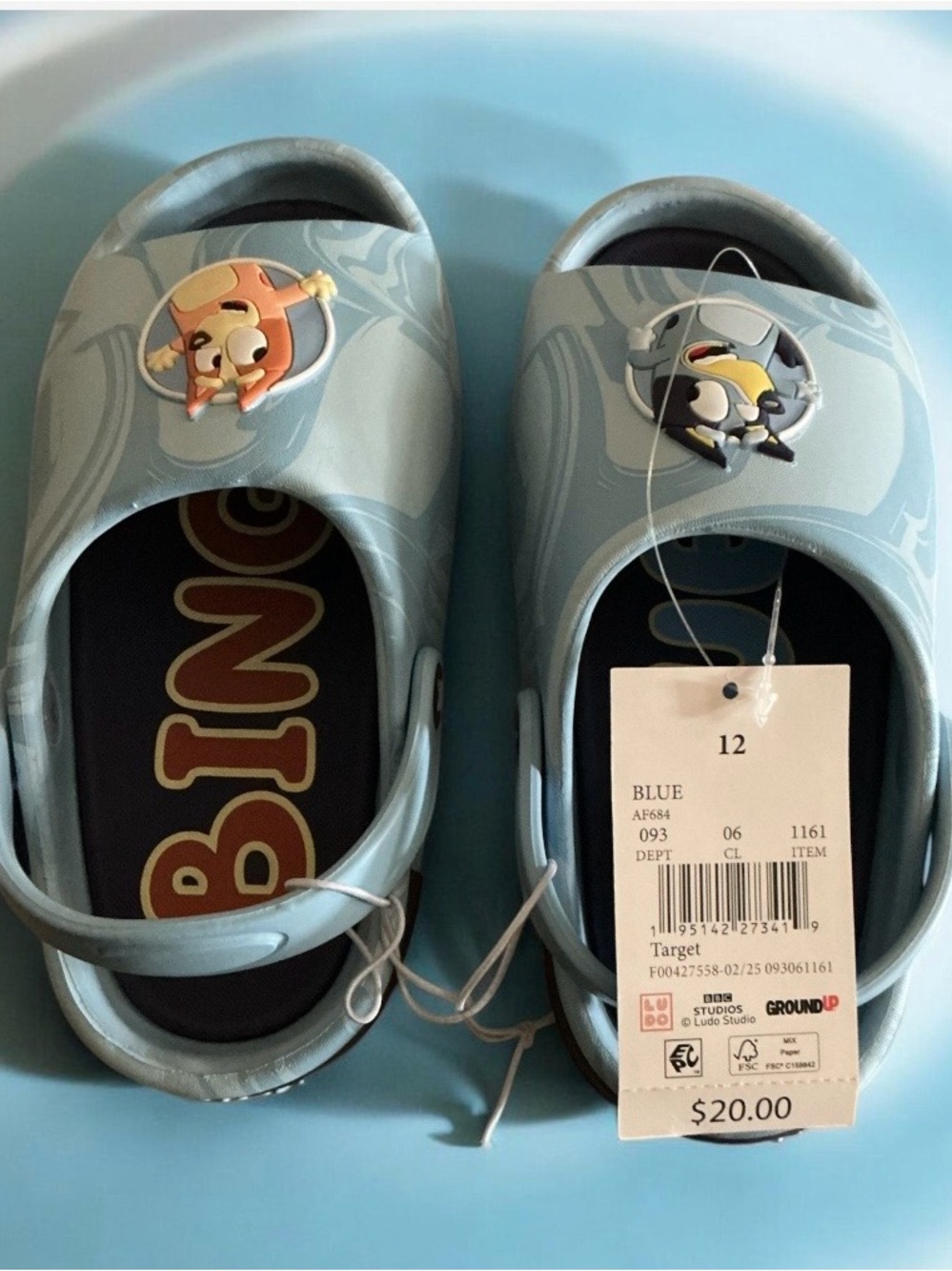 Buy one get one 50% off 
Kids Character Slide Sandals with Cartoon Badges